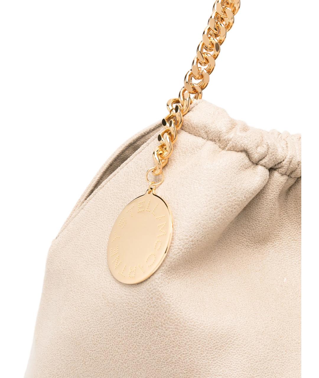 STELLA MCCARTNEY Бежевая сумка тоут из искусственной кожи, фото 3