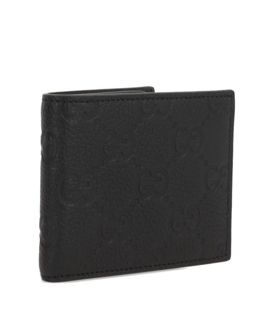 GUCCI Черный кожаный кошелек, фото 2