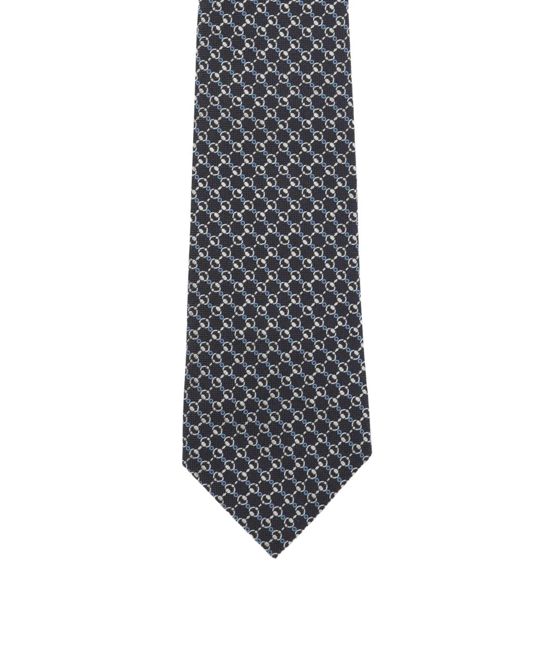 GUCCI Серый шелковый галстук, фото 2