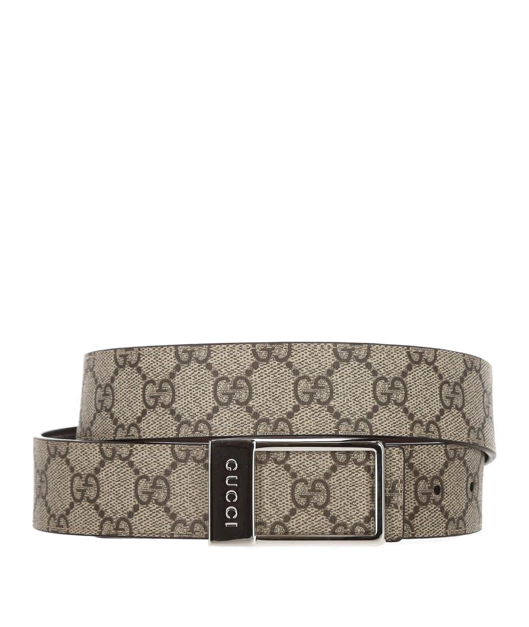 GUCCI Бежевый ремень, фото 1