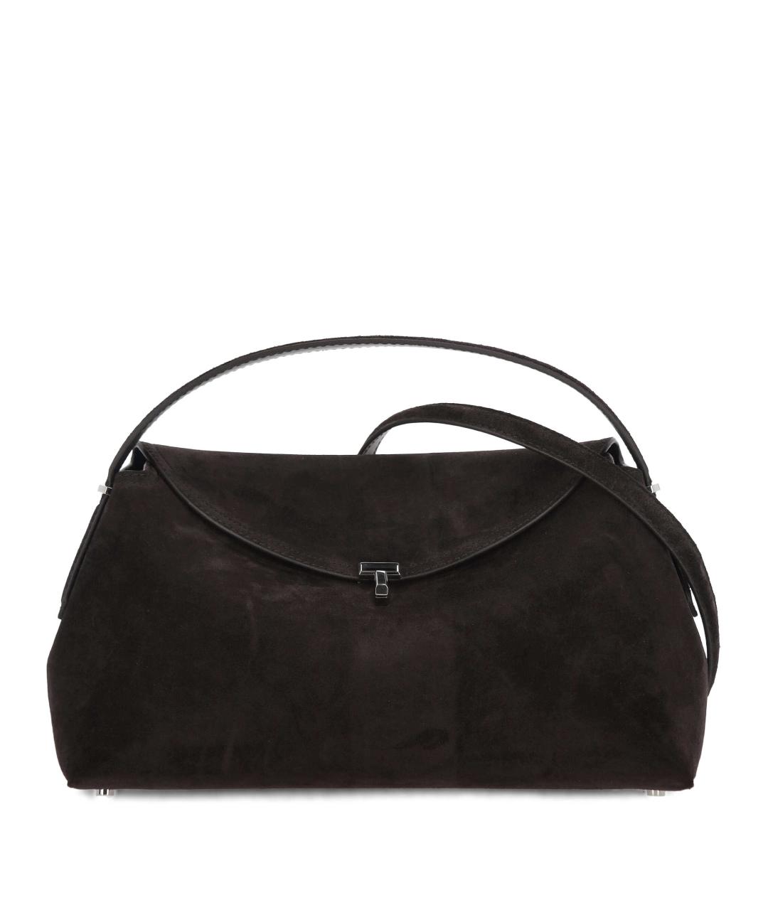 TOTEME Коричневая кожаная сумка тоут, фото 1