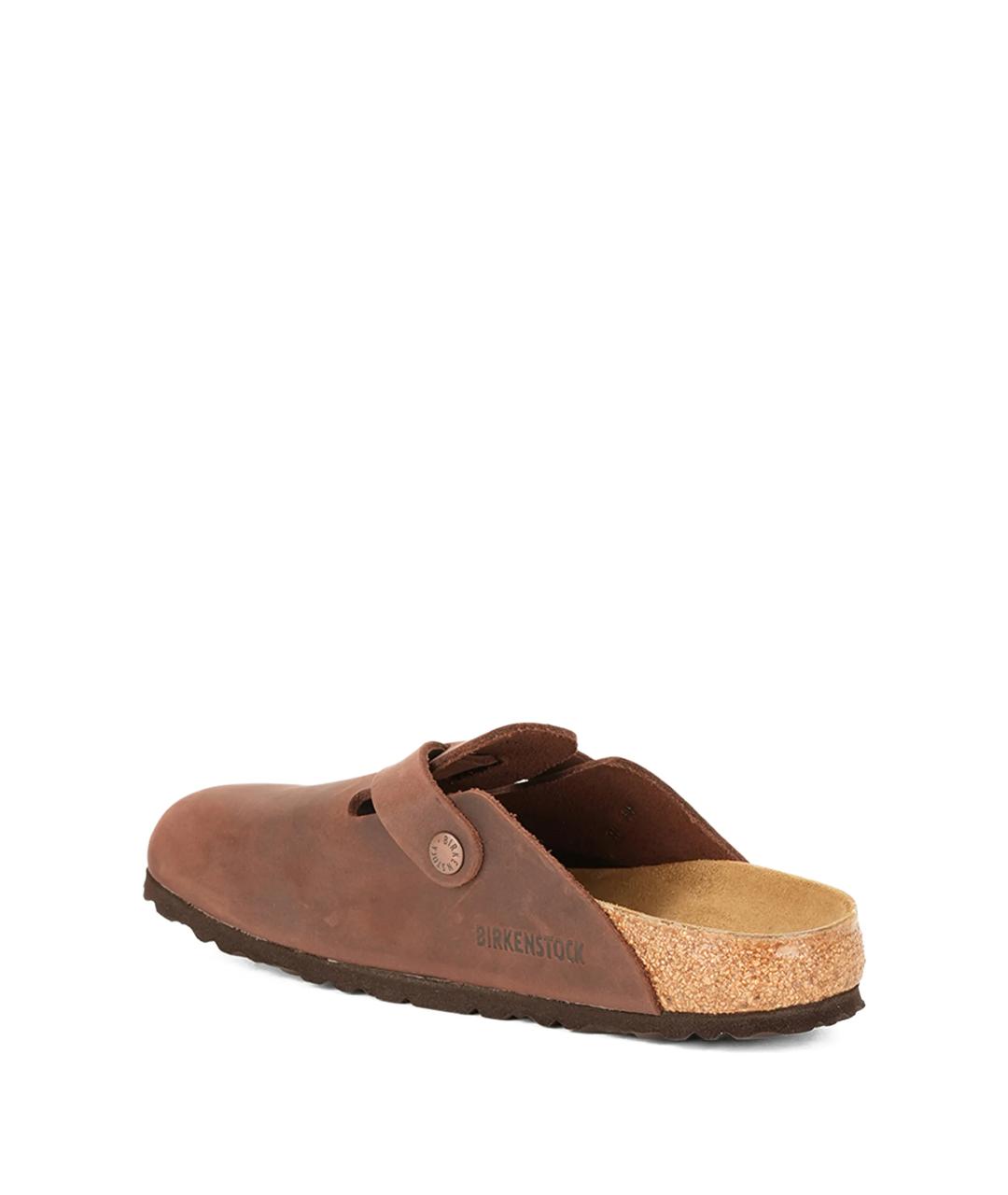 BIRKENSTOCK Коричневые замшевые сандалии, фото 3