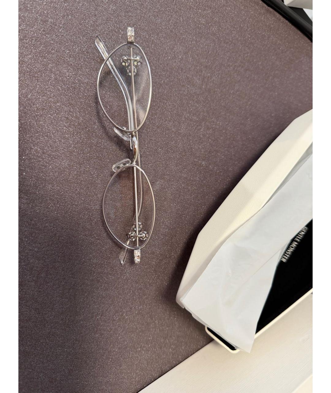 GENTLE MONSTER Серебряные металлические солнцезащитные очки, фото 5