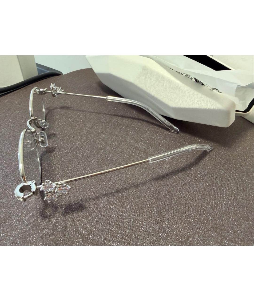 GENTLE MONSTER Серебряные металлические солнцезащитные очки, фото 2