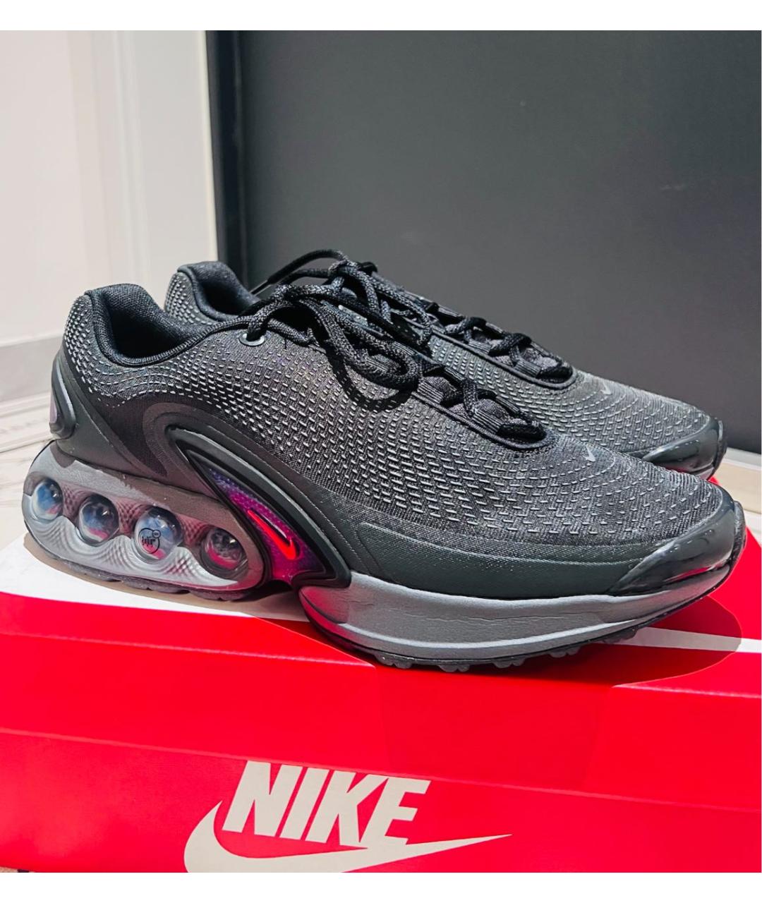 NIKE Черные низкие кроссовки / кеды, фото 8