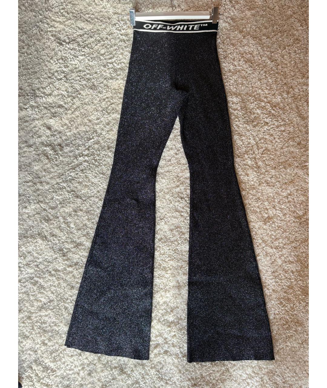 OFF-WHITE Черный вискозный костюм с брюками, фото 2