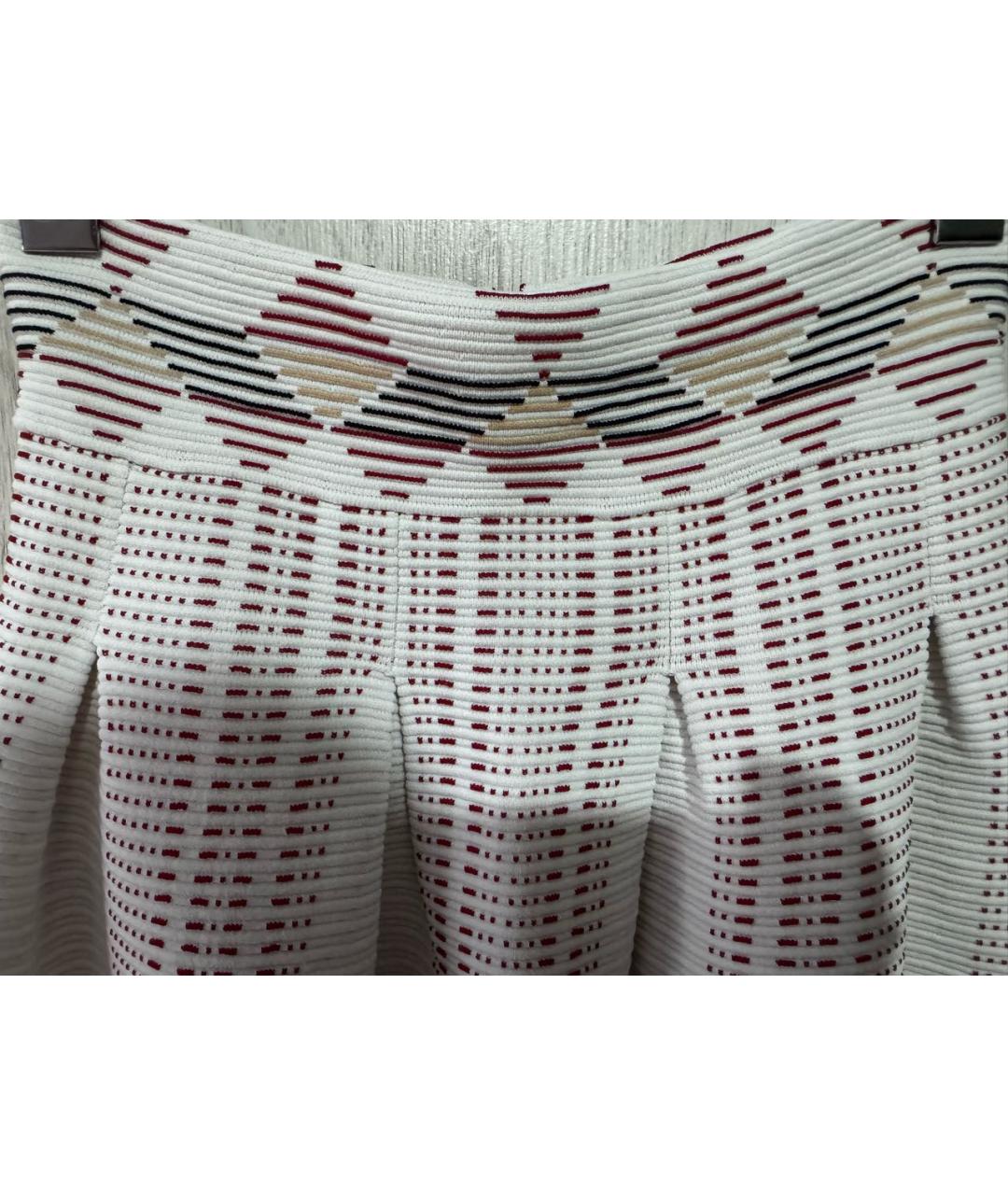 MAJE Белая вискозная юбка миди, фото 6