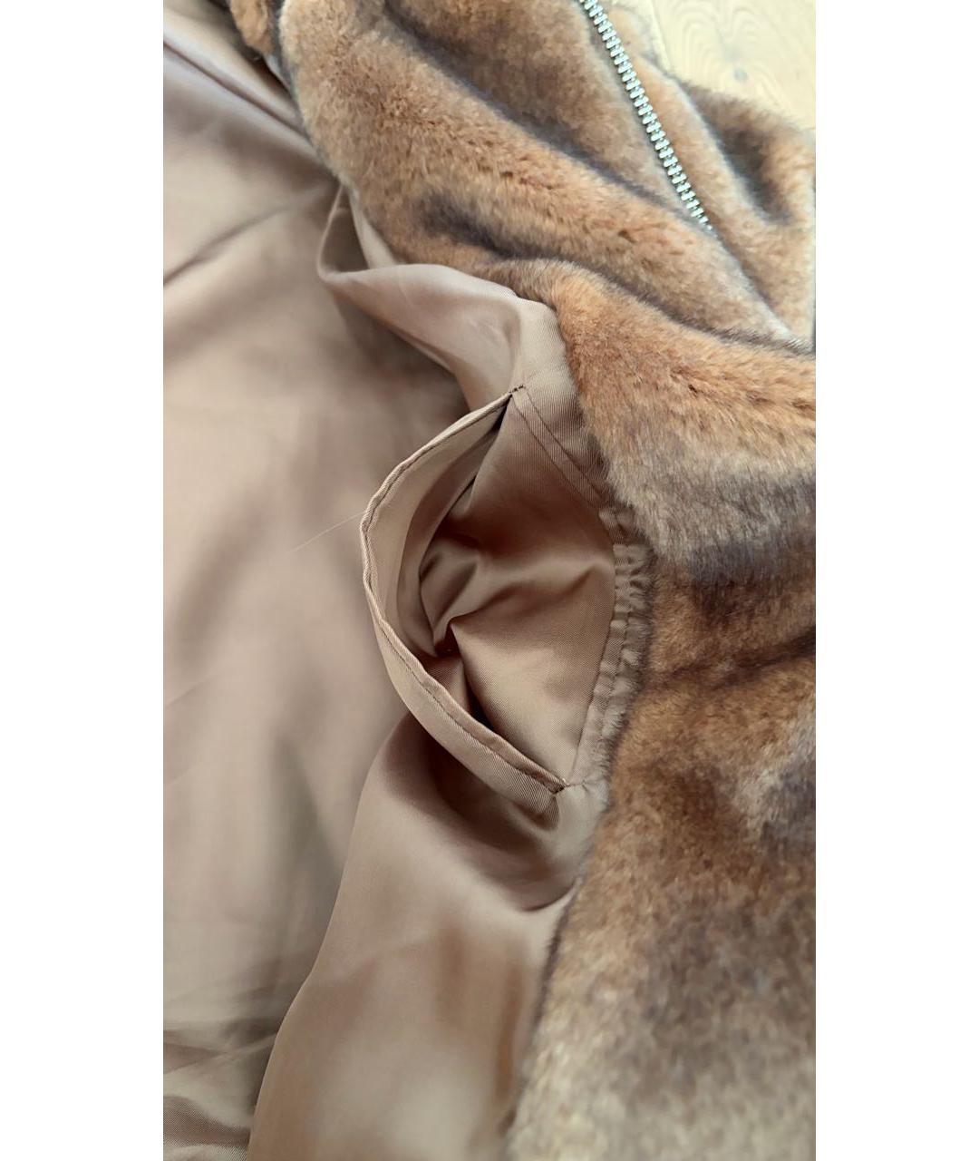 HELMUT LANG Коричневая шуба, фото 5