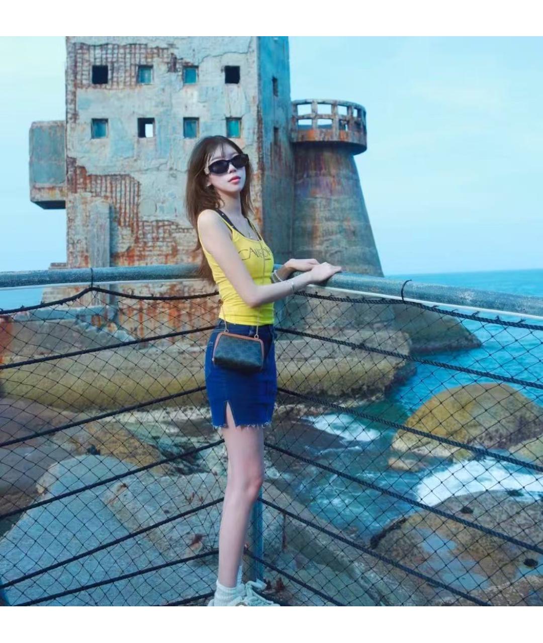 CELINE Коричневая сумка через плечо, фото 6