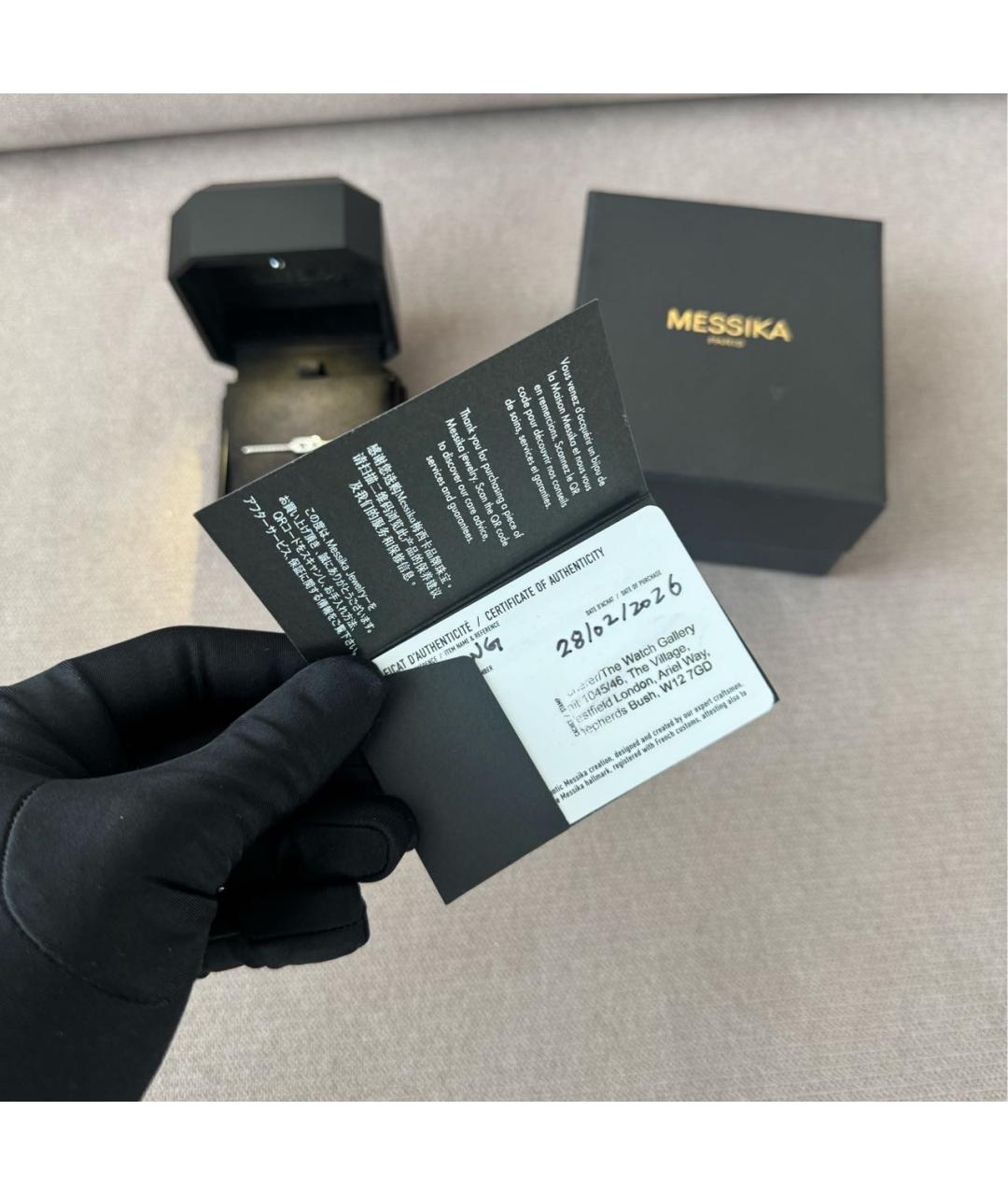 MESSIKA Серебрянный браслет из белого золота, фото 4