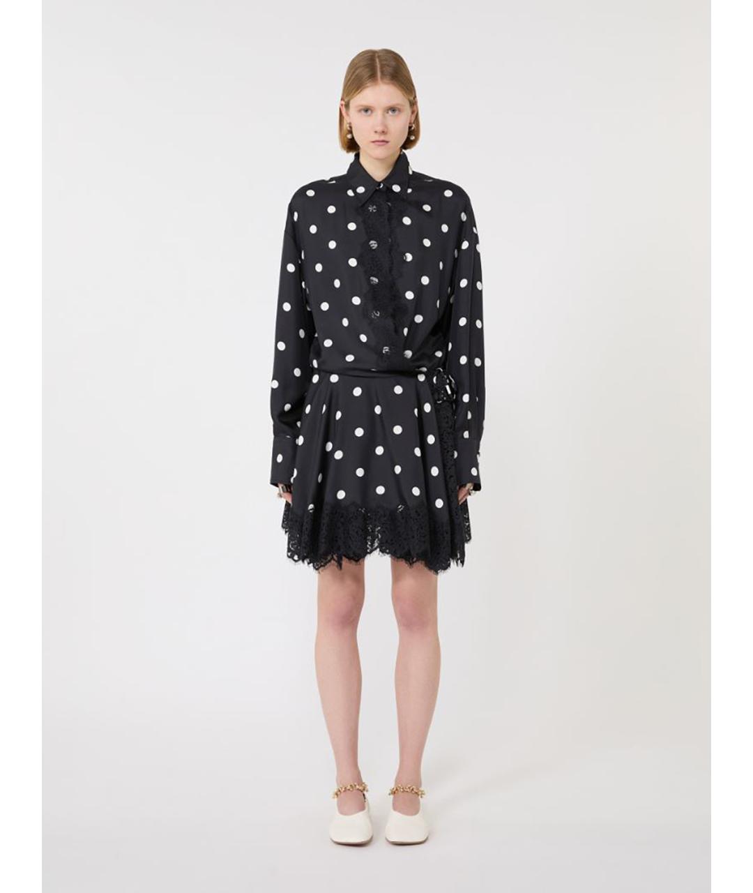 SPORTMAX Мульти шелковое повседневное платье, фото 3