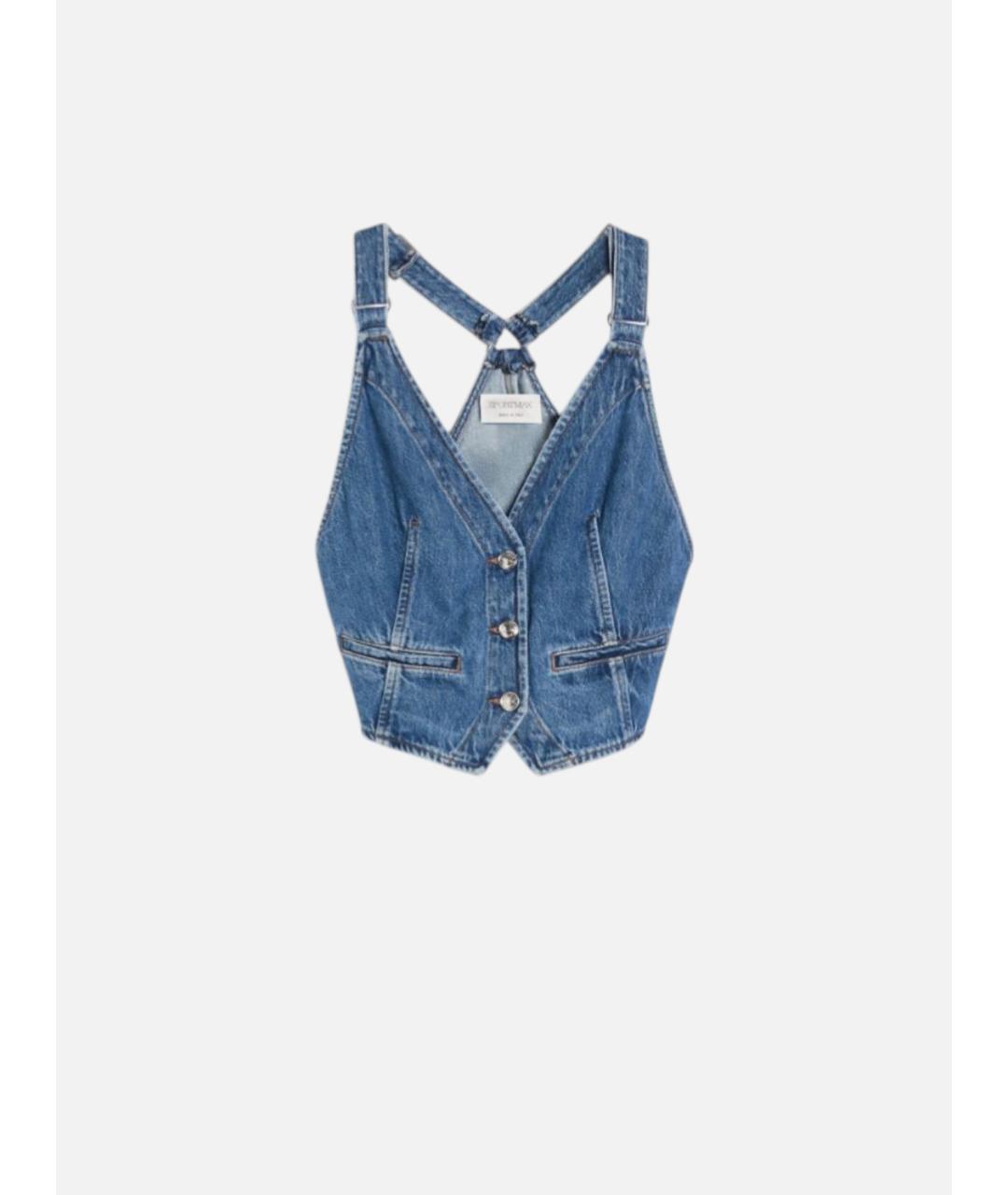 SPORTMAX Хлопковый жилет, фото 6