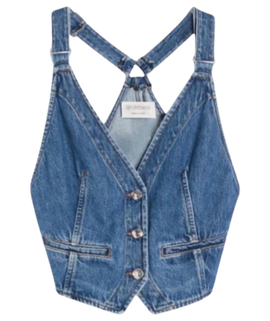 SPORTMAX Хлопковый жилет, фото 1