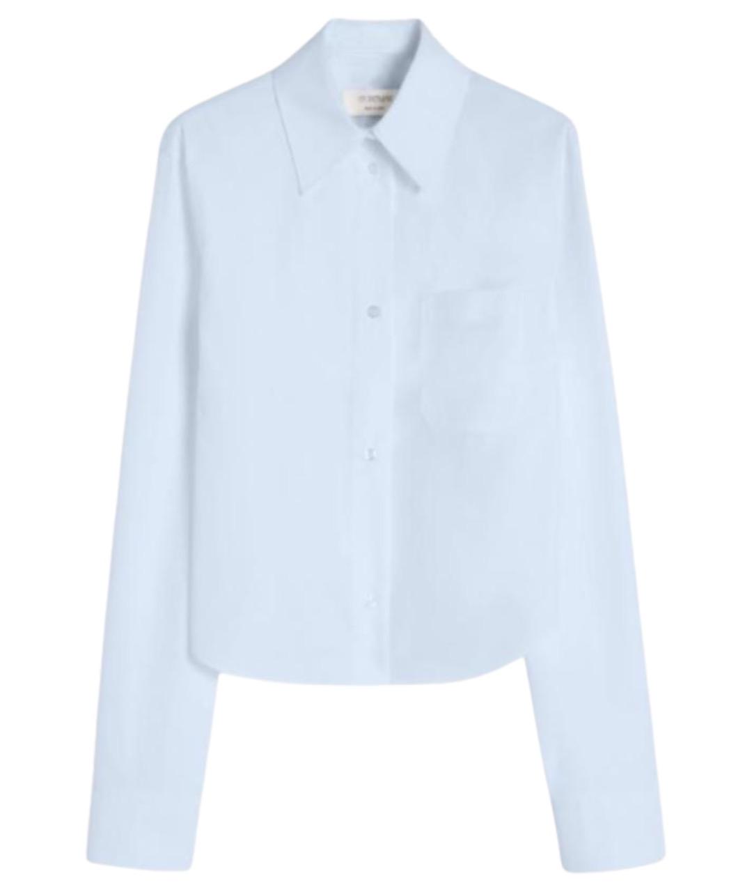 SPORTMAX Синяя хлопковая рубашка, фото 1