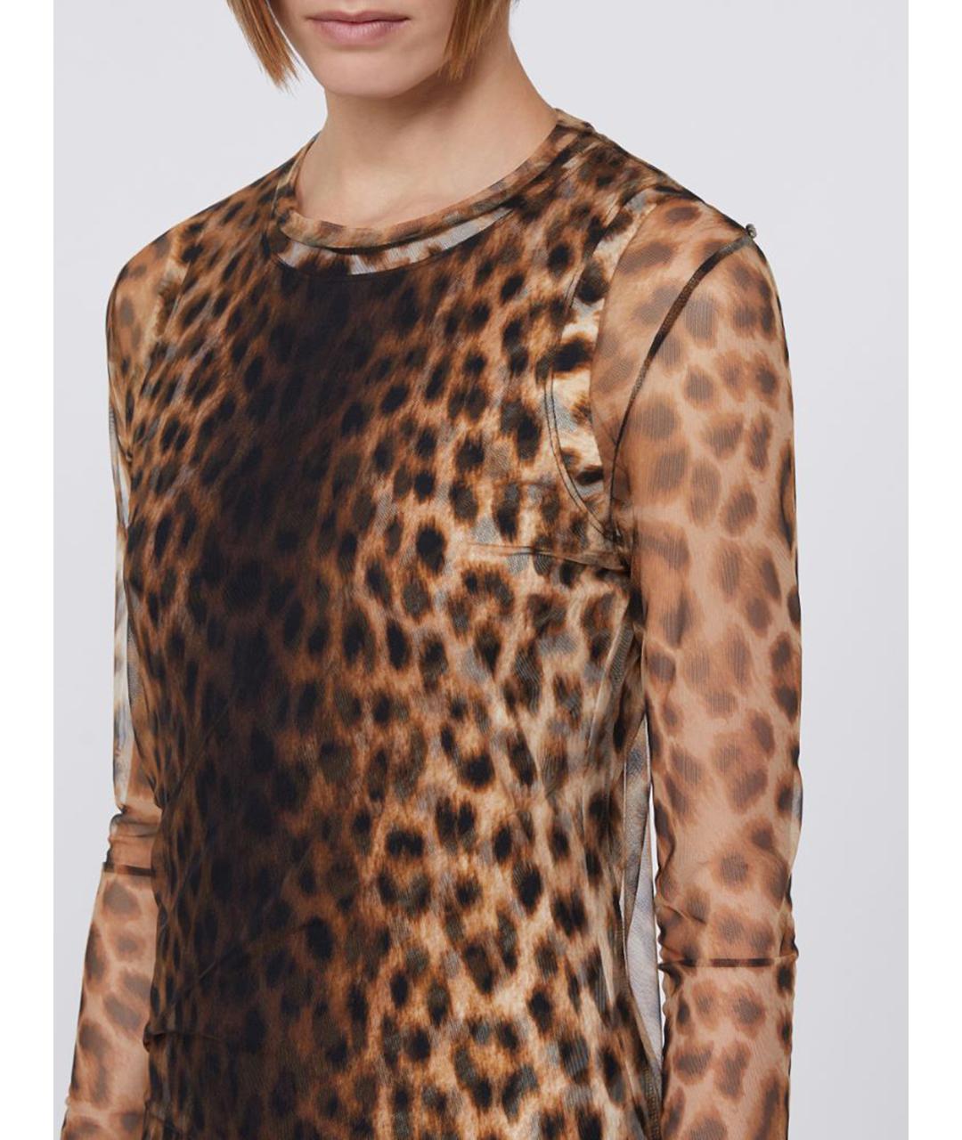 SPORTMAX Мульти повседневное платье, фото 4