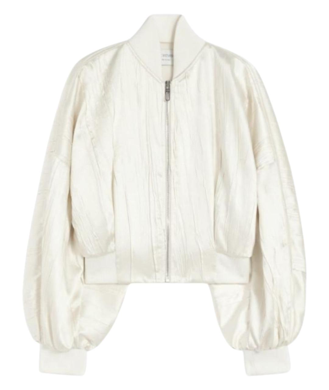 SPORTMAX Бежевая полиэстеровая куртка, фото 1