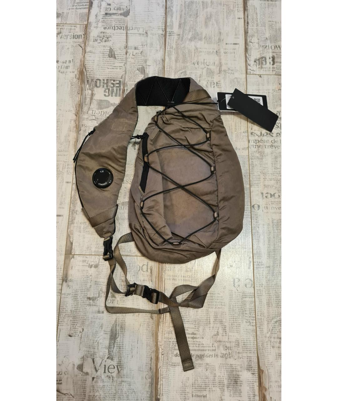 CP COMPANY Бежевый рюкзак, фото 4