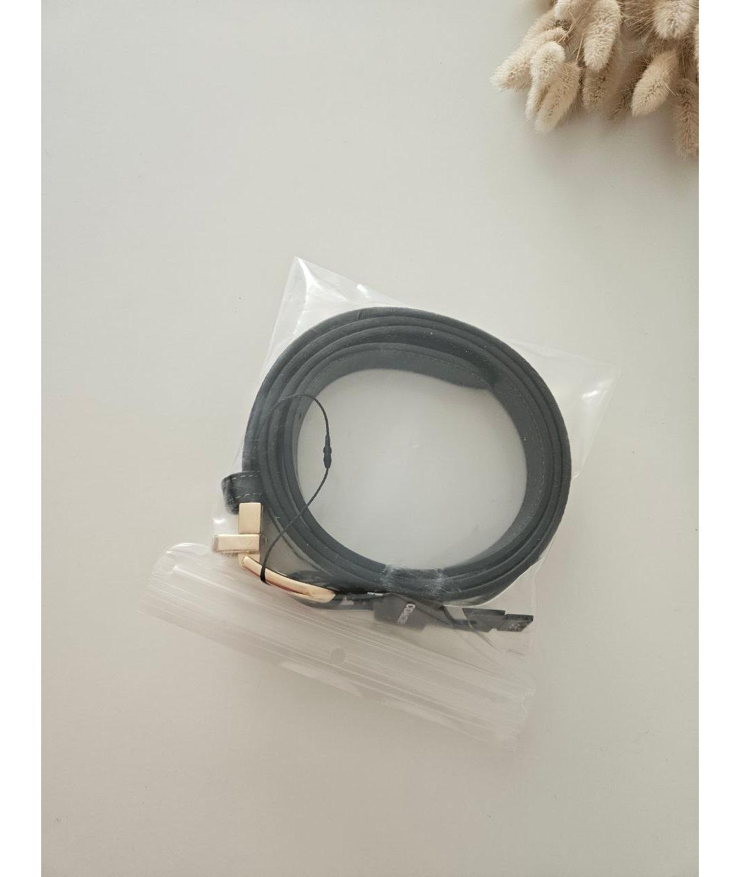 COACH Коричневый кожаный ремень, фото 6