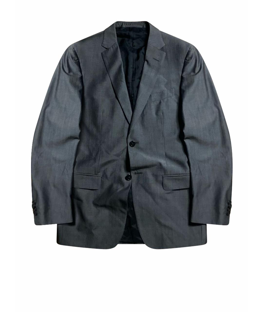 ZZEGNA Антрацитовый шерстяной пиджак, фото 1