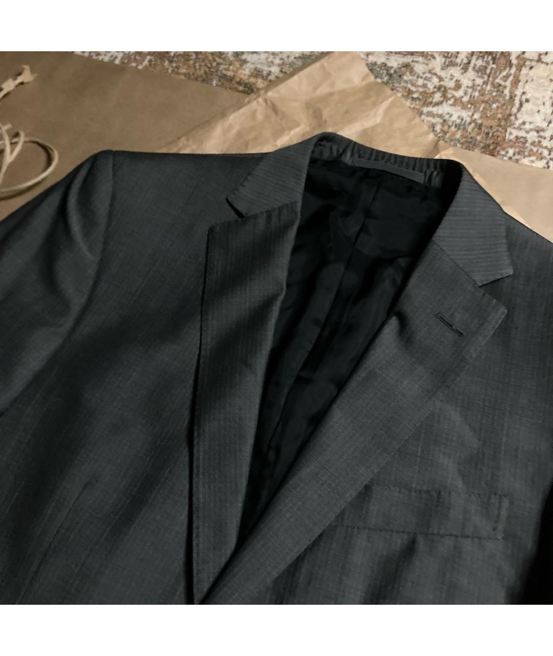 ZZEGNA Антрацитовый шерстяной пиджак, фото 5