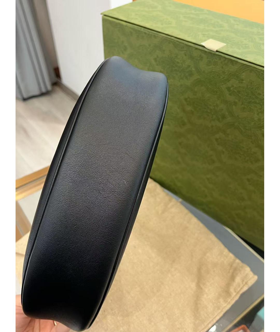 CELINE Черная кожаная сумка через плечо, фото 7