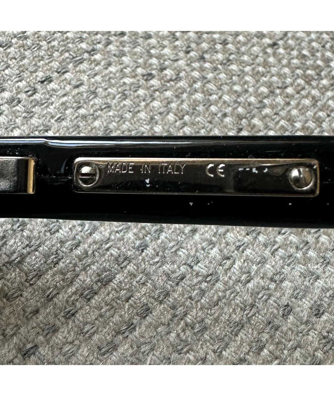 CHANEL Черные пластиковые солнцезащитные очки, фото 4