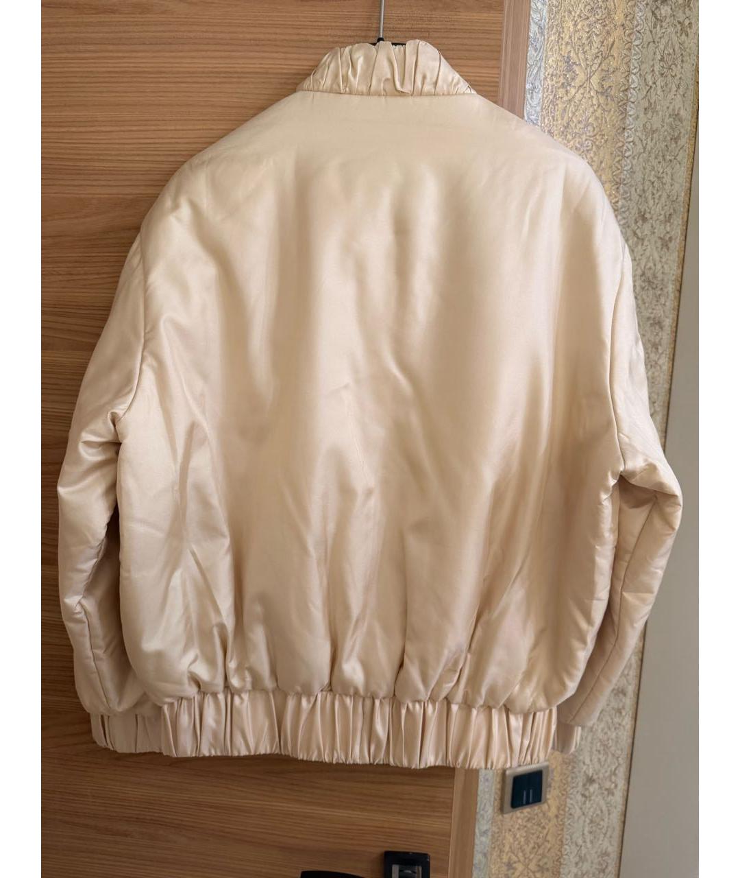 ZIMMERMANN Бежевая шелковая куртка, фото 6