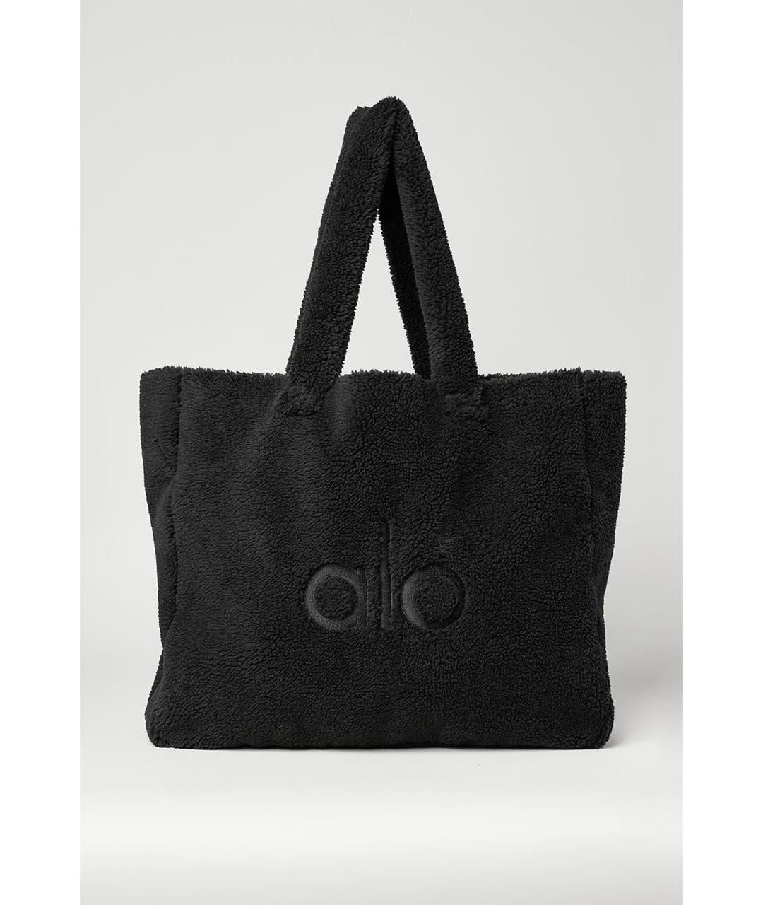 ALO YOGA Черная сумка тоут, фото 4