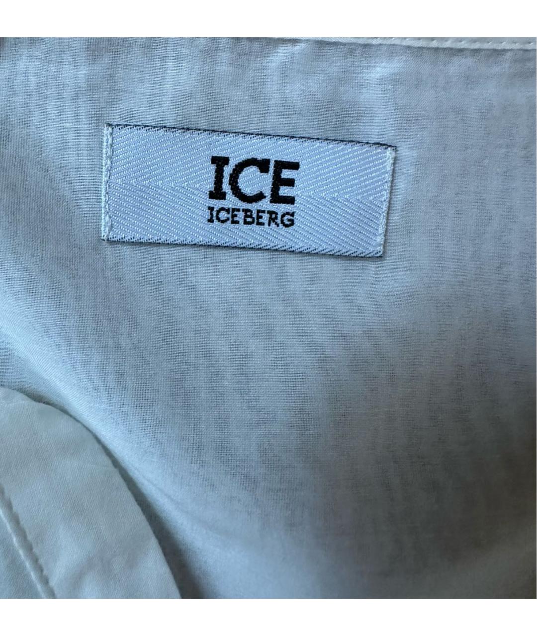 ICEBERG Белая шифоновая блузы, фото 3