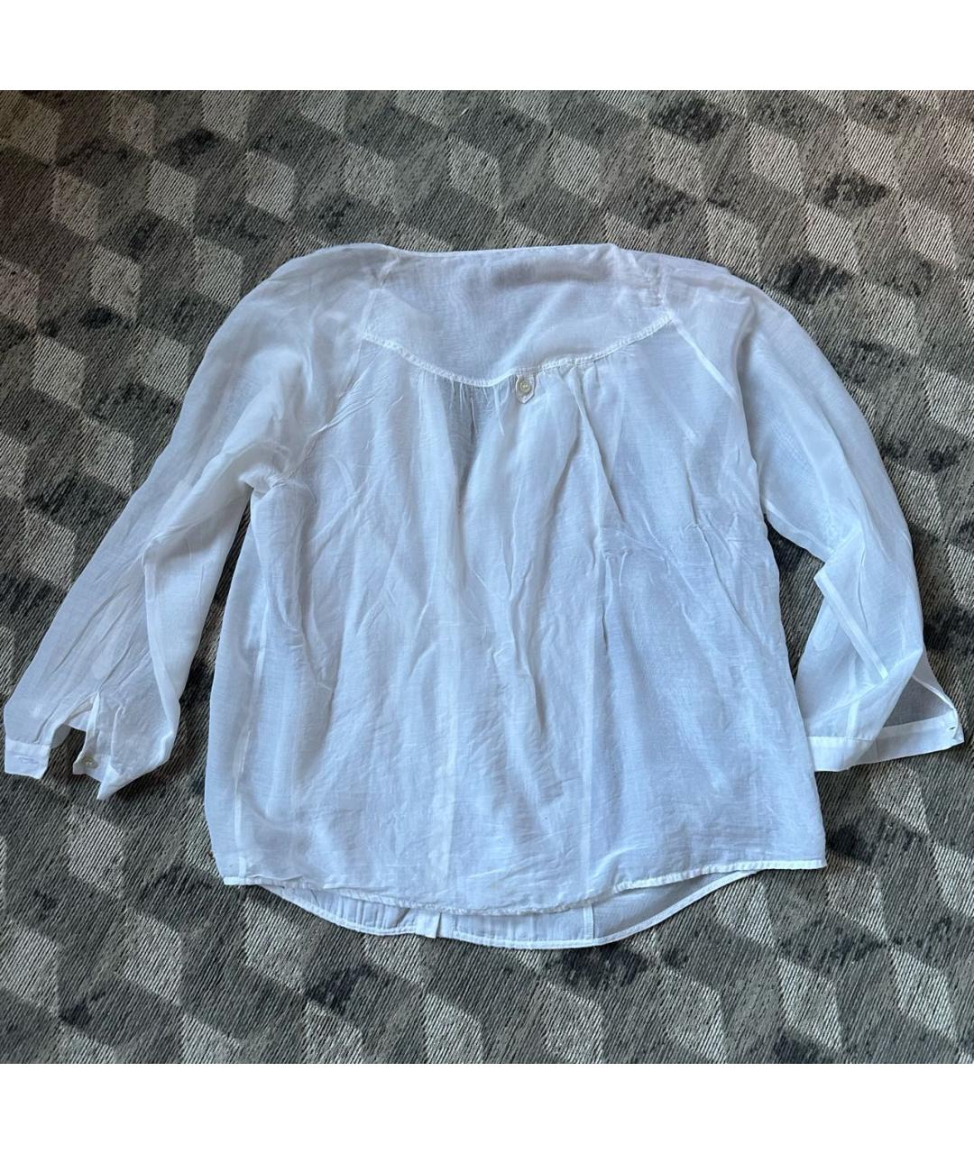 ICEBERG Белая шифоновая блузы, фото 4