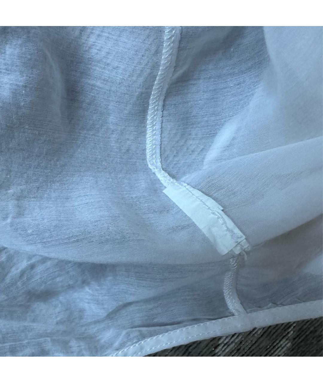 ICEBERG Белая шифоновая блузы, фото 6