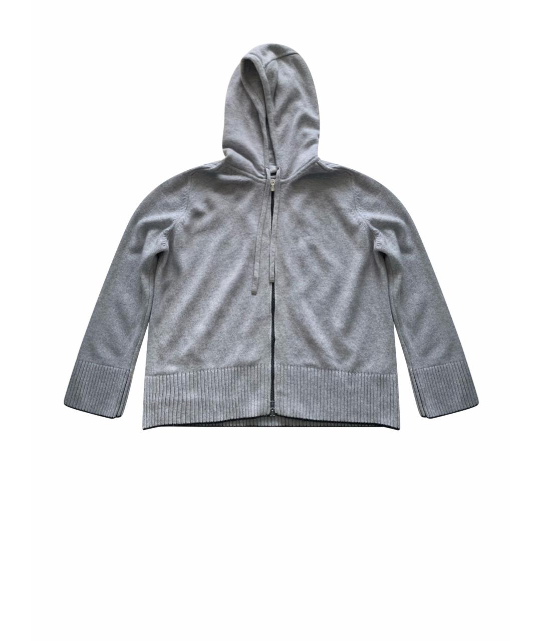 ELEVENTY Серый кашемировый кардиган, фото 1