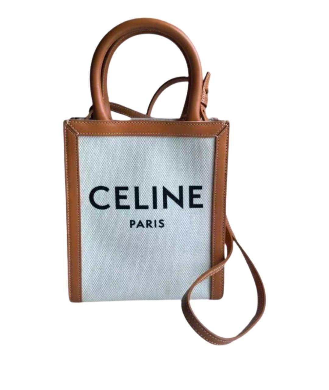 CELINE Белая сумка через плечо, фото 1