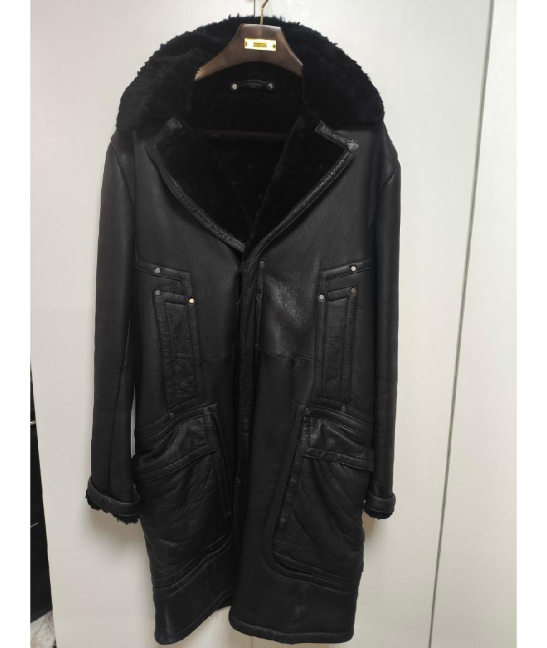 J.LINDERBERG Черная кожаная дубленка/шуба, фото 6