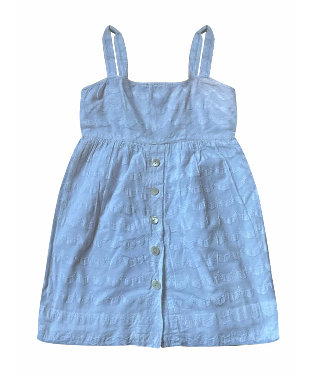 JUICY COUTURE Белый хлопковый сарафан, фото 1