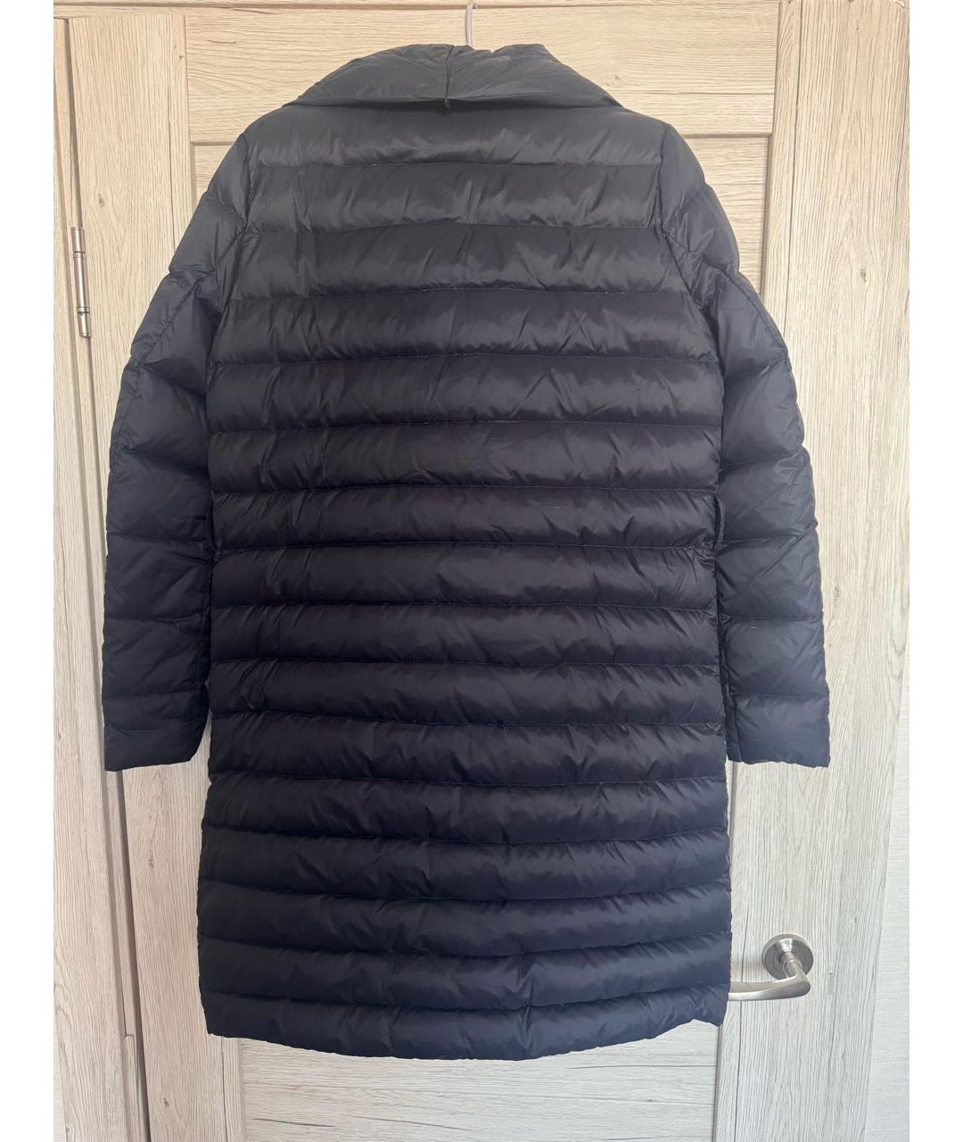 VERA WANG Темно-синий полиэстеровый пуховик, фото 2