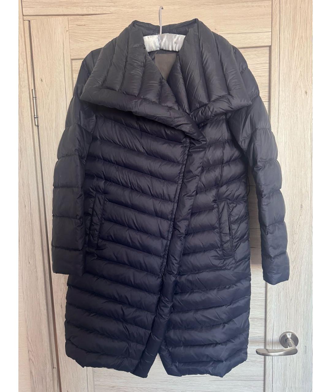 VERA WANG Темно-синий полиэстеровый пуховик, фото 7