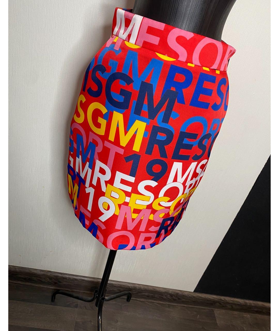 MSGM Полиэстеровая юбка мини, фото 4