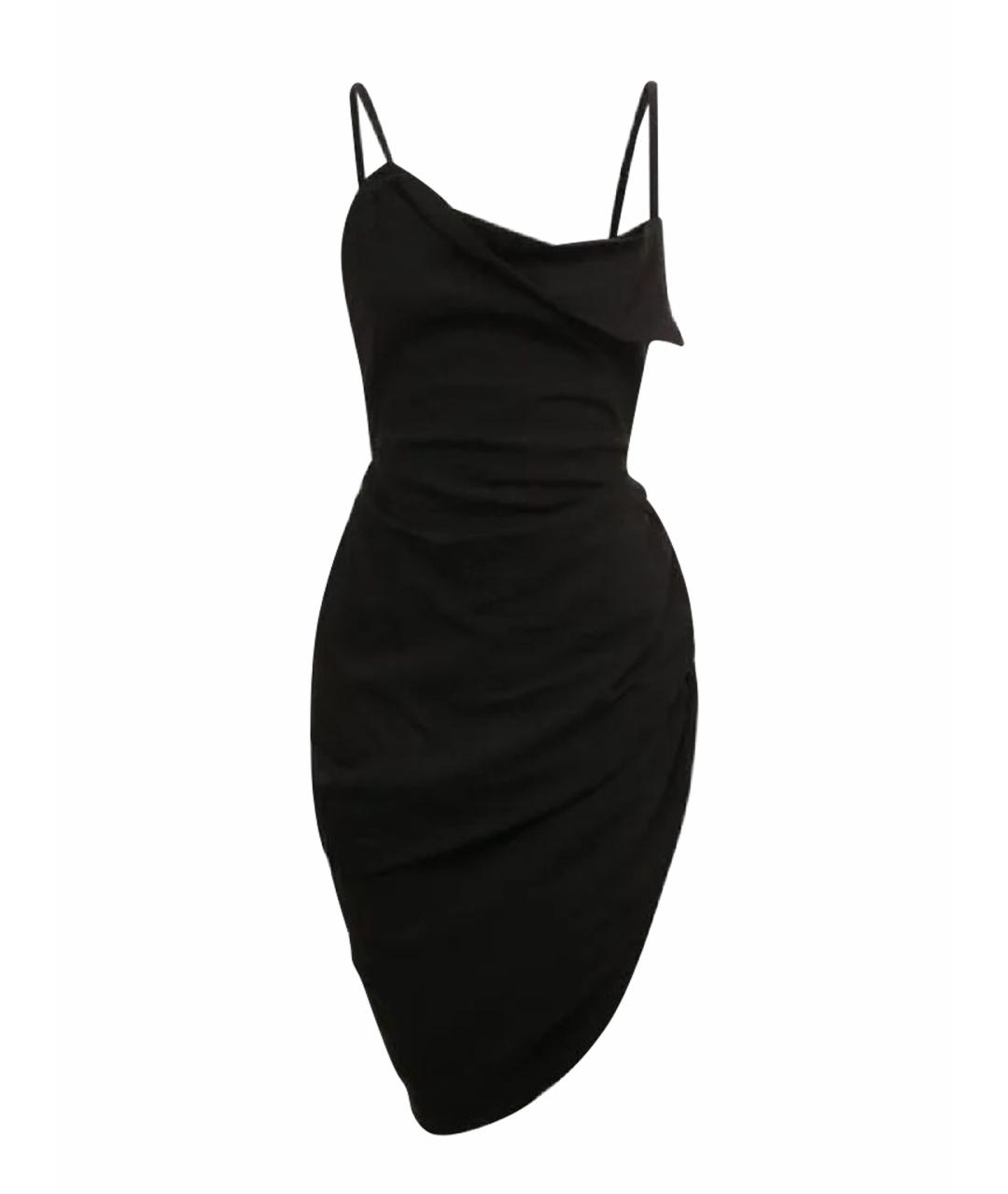 JACQUEMUS Черное коктейльное платье, фото 1