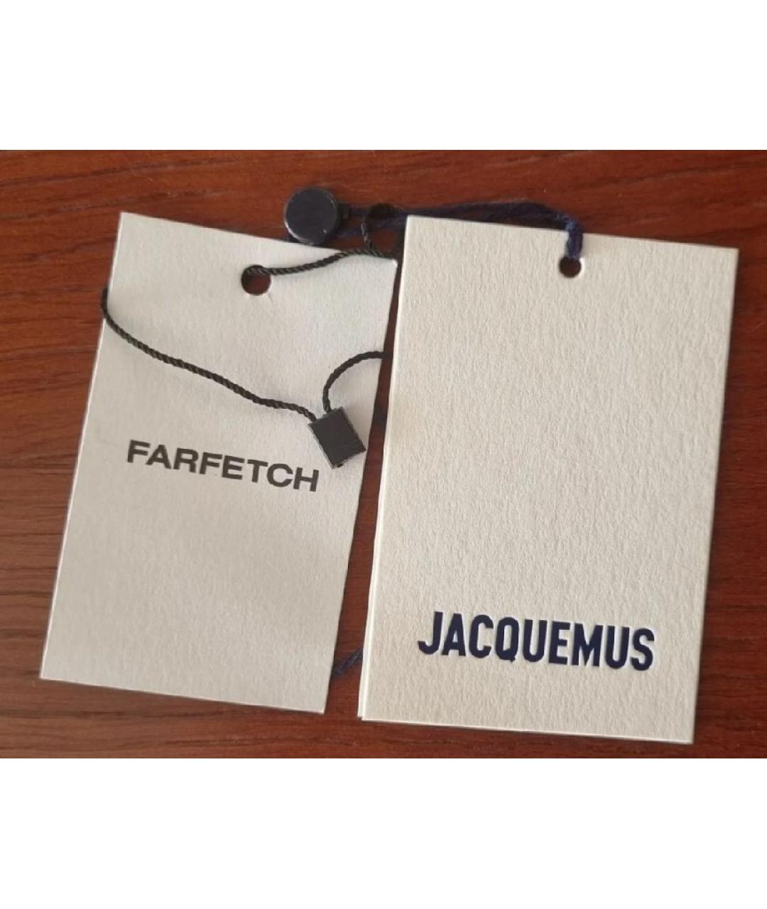 JACQUEMUS Черное коктейльное платье, фото 4