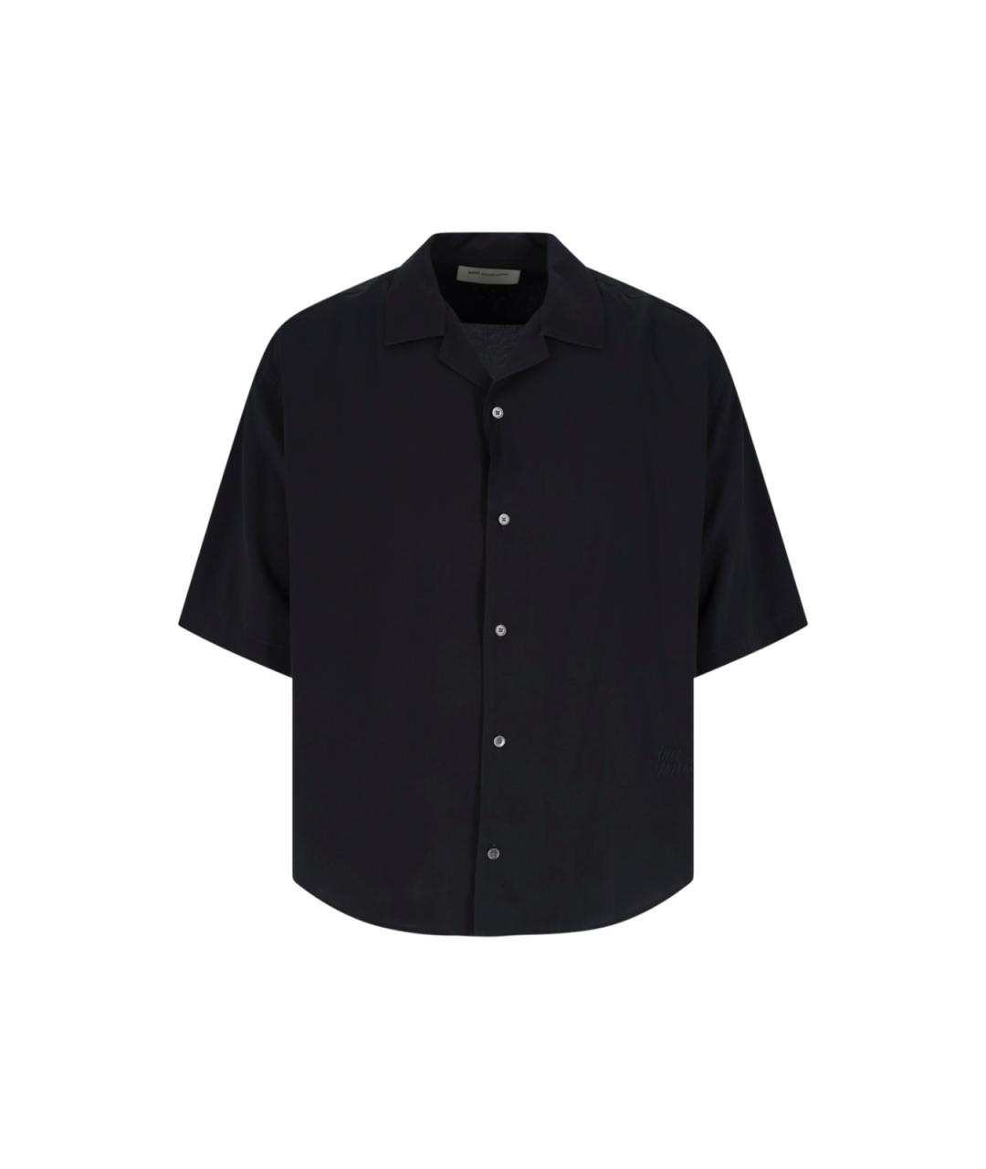 Ami Paris Черная кэжуал рубашка, фото 1