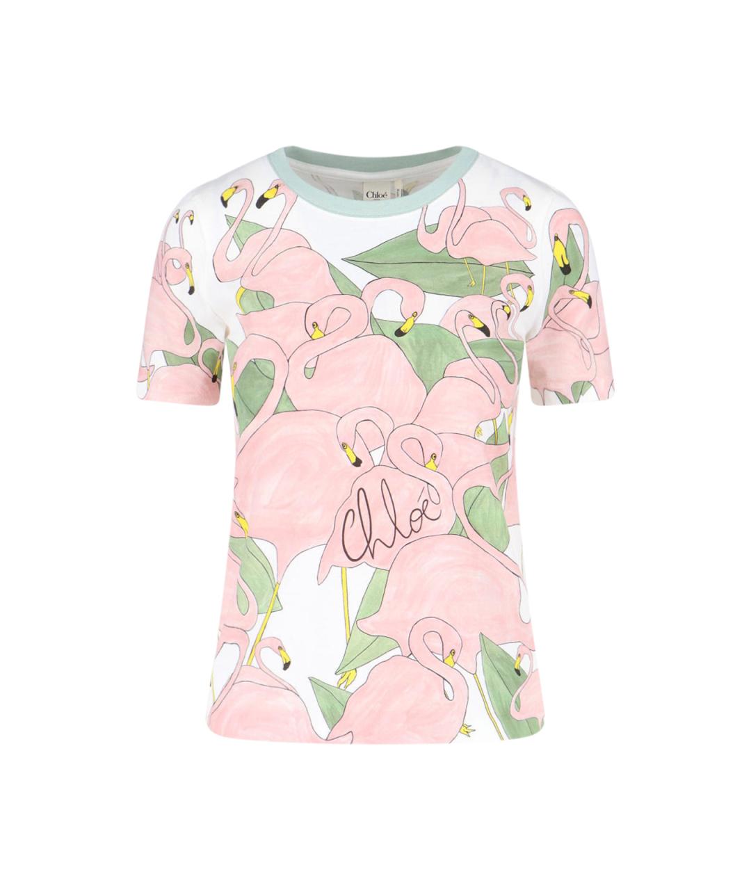 CHLOE Мульти хлопковая футболка, фото 1
