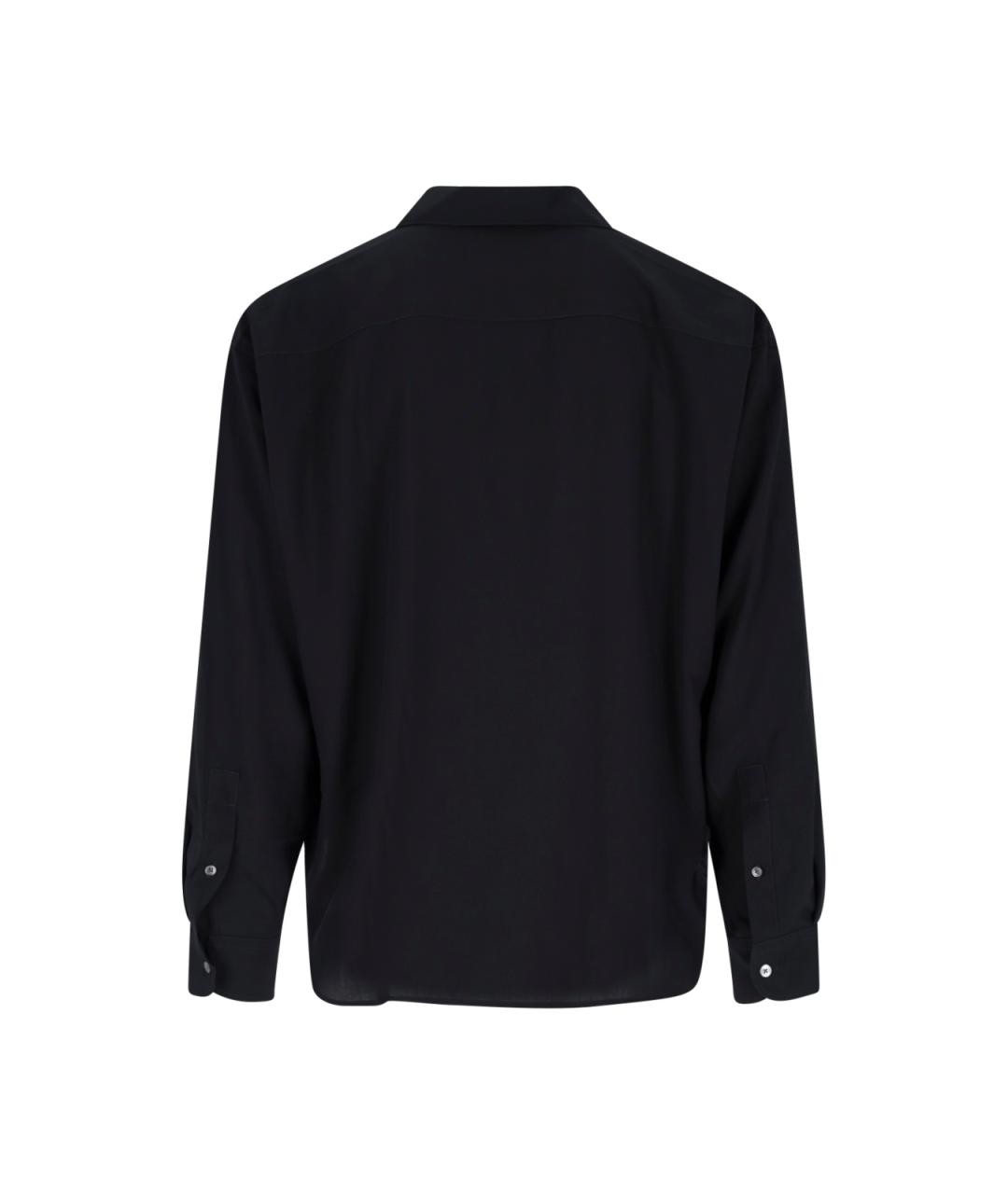 Ami Paris Черная кэжуал рубашка, фото 2