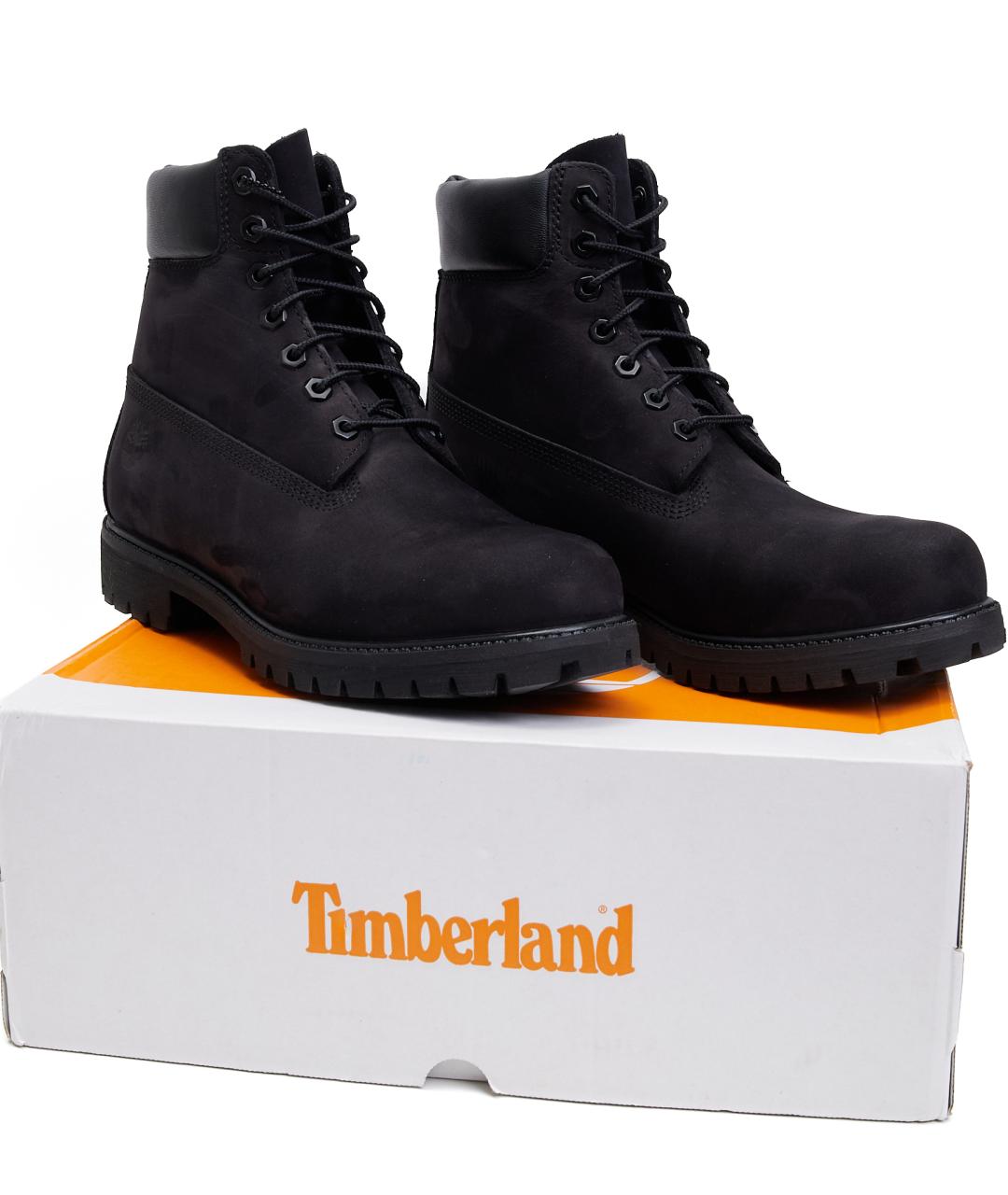 TIMBERLAND Черные замшевые высокие ботинки, фото 7