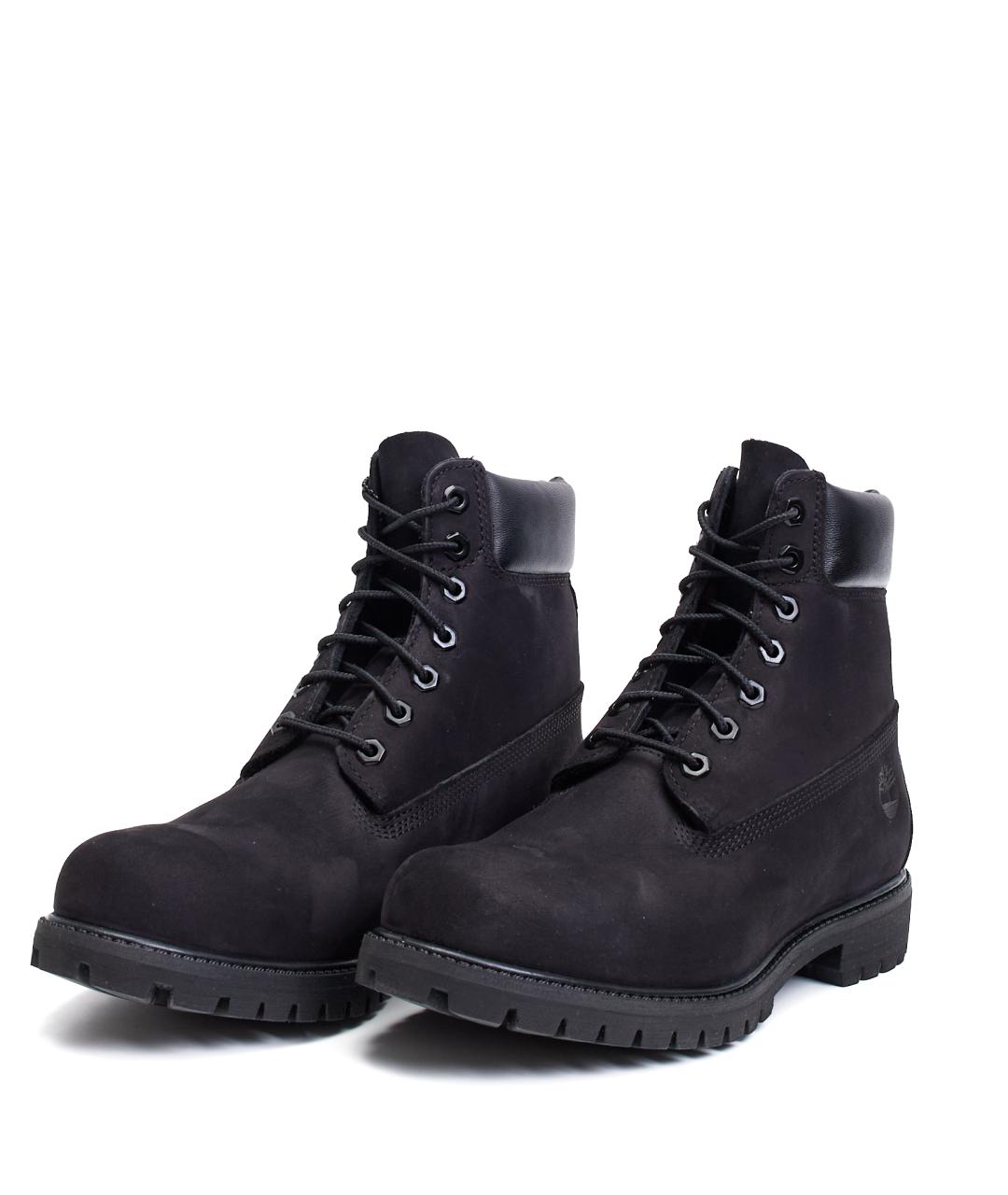 TIMBERLAND Черные замшевые высокие ботинки, фото 2