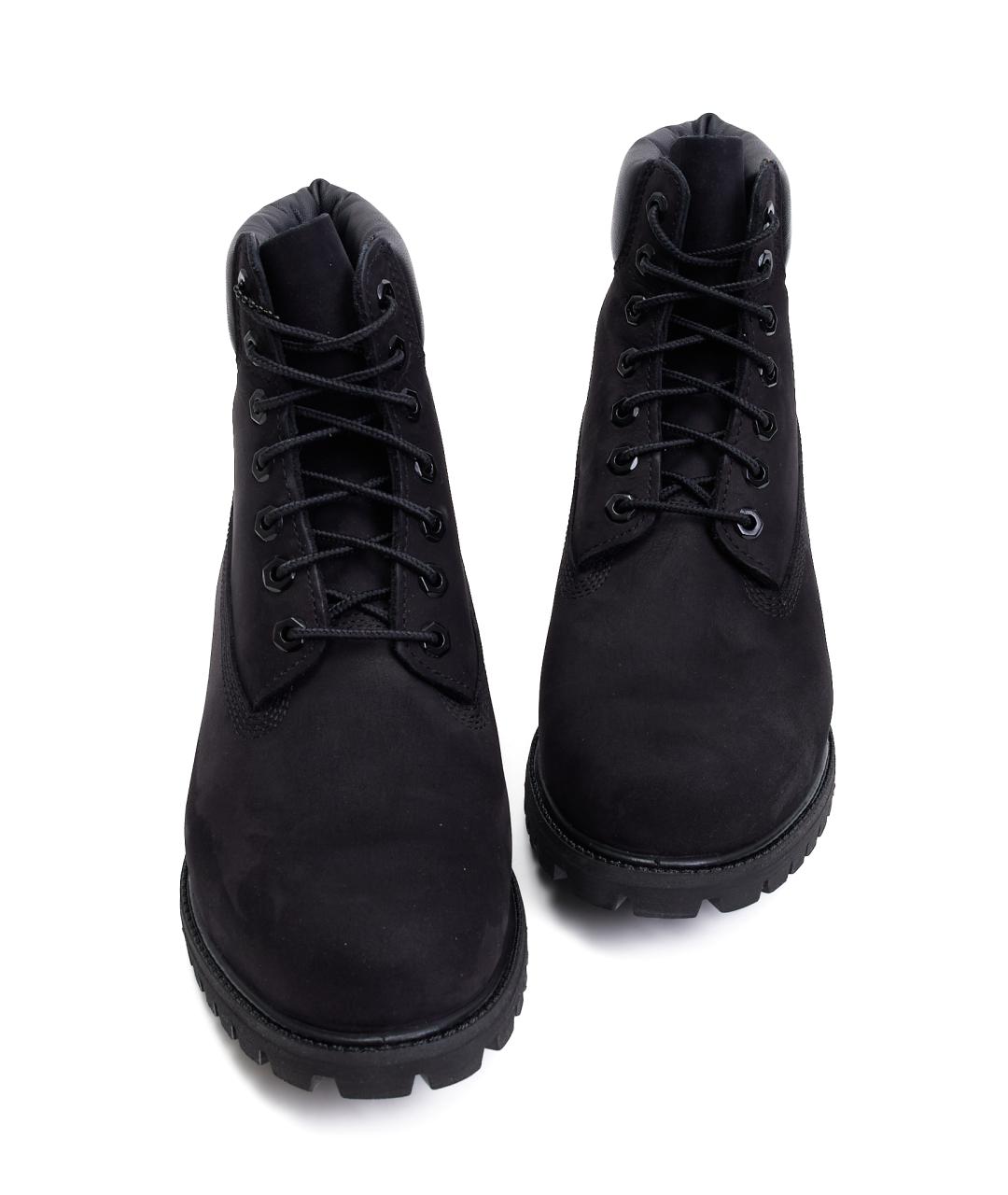 TIMBERLAND Черные замшевые высокие ботинки, фото 4