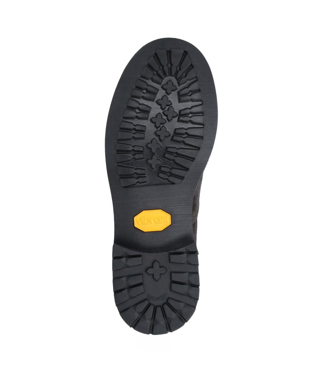 KIKO KOSTADINOV Коричневые замшевые высокие ботинки, фото 5