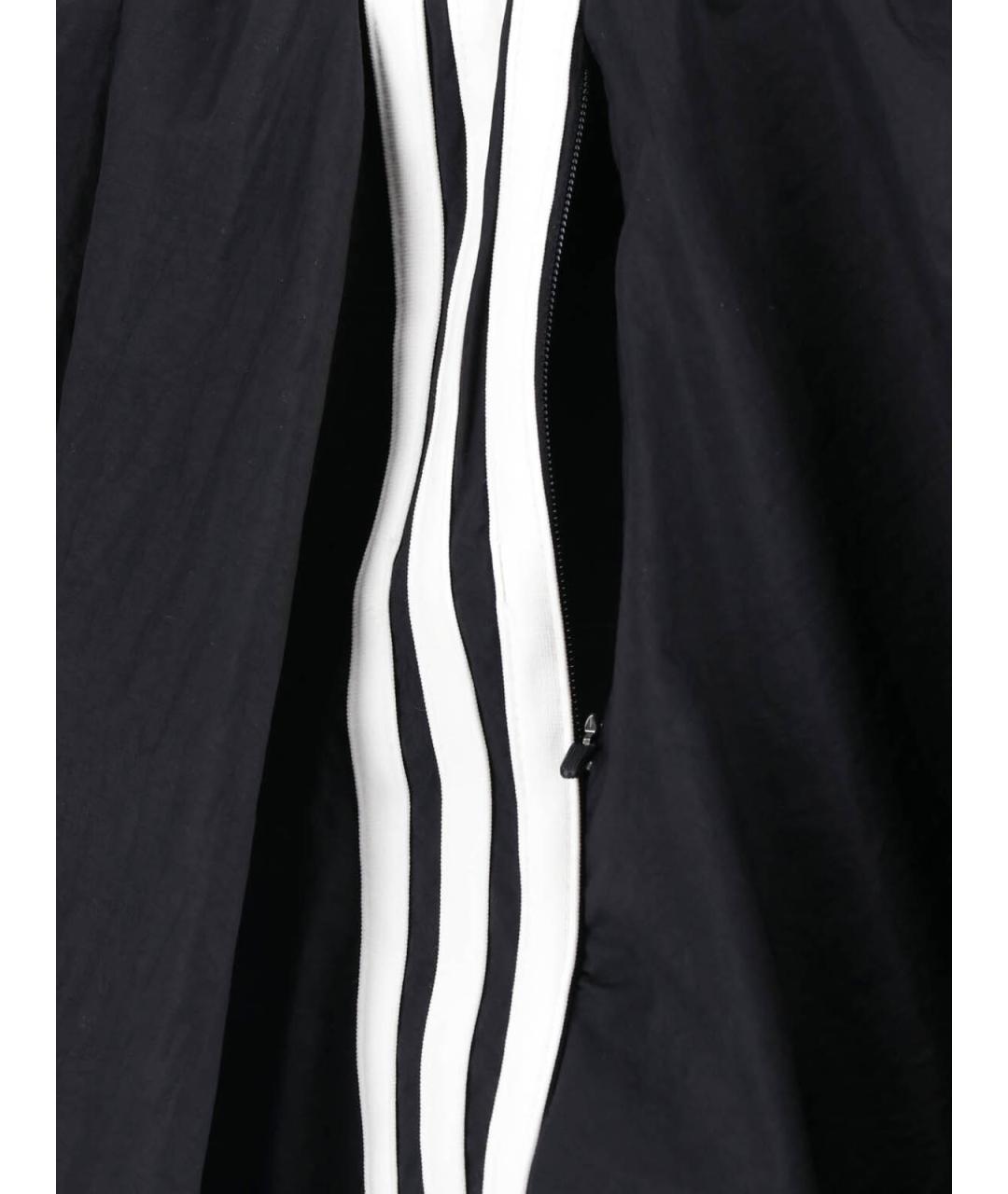 Y-3 Черная полиамидовая юбка мини, фото 4