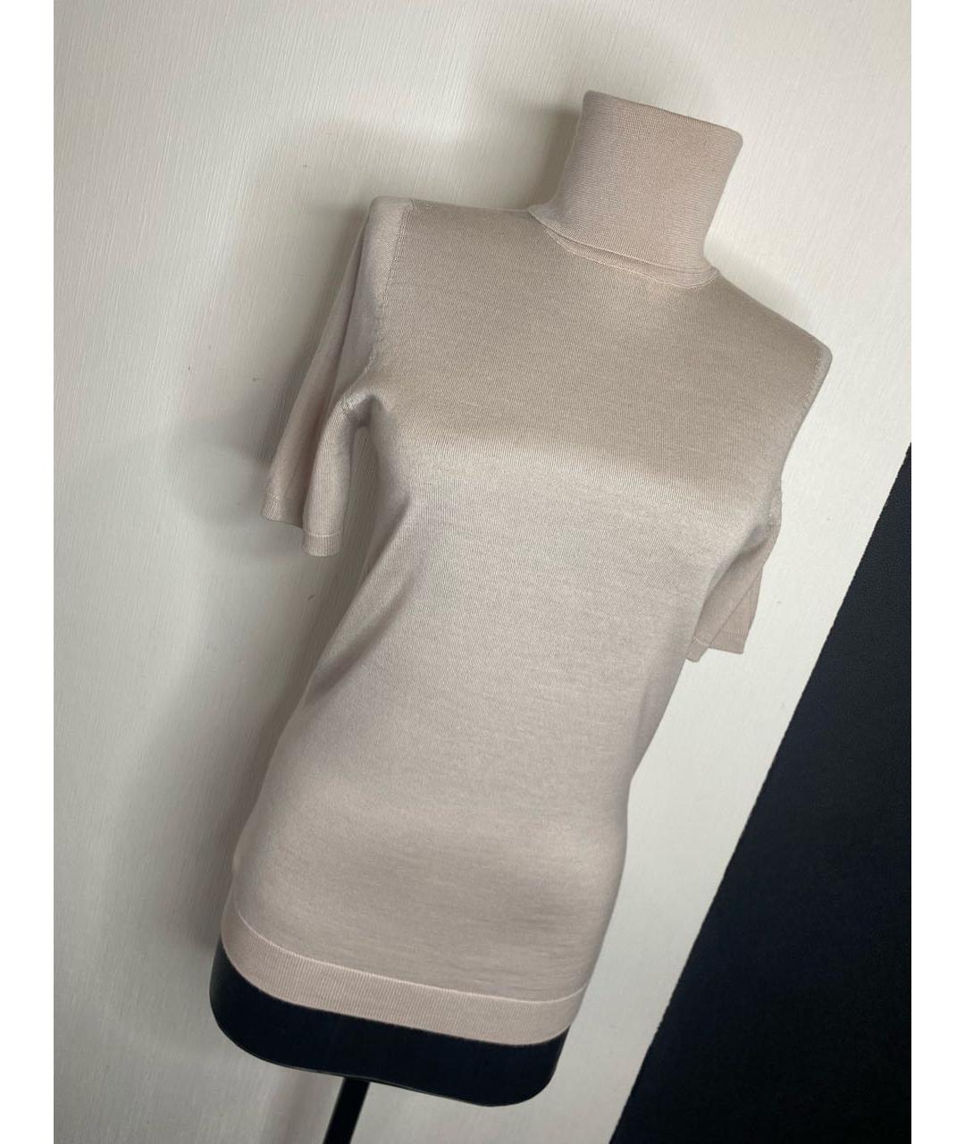 FALCONERI Бежевый кашемировый джемпер / свитер, фото 6