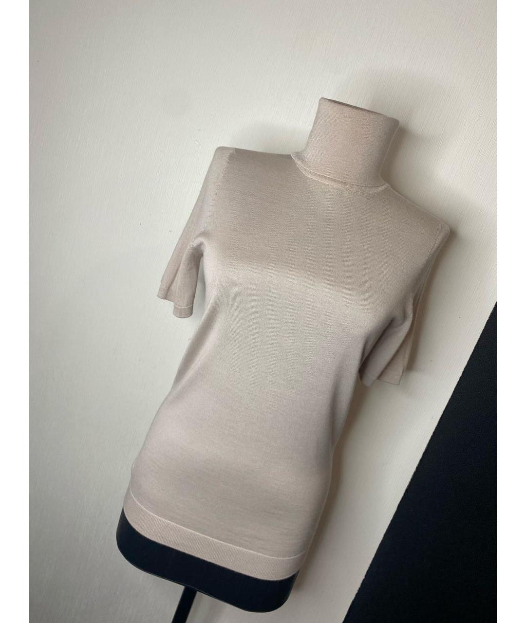 FALCONERI Бежевый кашемировый джемпер / свитер, фото 3